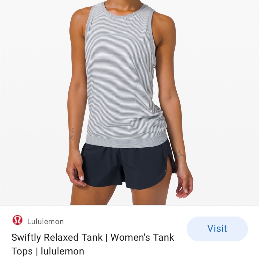 Lululemon Swiftly Relaxed Tank